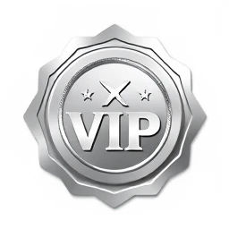 Платиновий VIP значок